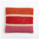 Rainbow Cushion Red Crochet Kit Red