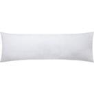 Pure Cotton Large Bolster Pillowcase White