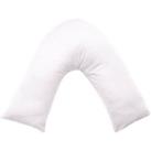 Pure Cotton V-Shaped Pillowcase White
