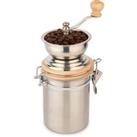 La Cafetiere Stainless Steel Coffee Grinder and Store Silver