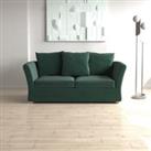 Emmett Velvet Sofa Bed Green