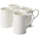 Set of 4 Sophie Conran for Portmeirion Tall Mugs White