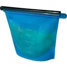 Silicone Fridge Freezer Bag Assorted Colours Blue