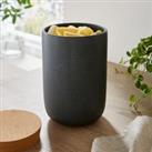 Edited Life Urban Reactive Canister with Cork Lid Large Dark Grey