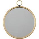 Orient Round Wall Mirror, 40x45cm Gold