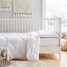 Fogarty Little Sleepers Soft Touch 7 Tog Cot Bed Duvet and Pillow Set White