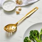 Gold Slotted Spoon Gold