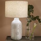 Flora Table Lamp White