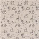 By the Metre Disney Winnie The Pooh Oil Cloth White