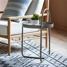 Elwood Side Table, Iron Brown
