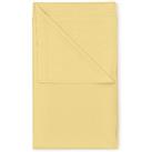 Pure Cotton Flat Sheet Yellow