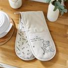 Disney Winnie the Pooh Double Oven Gloves Natural