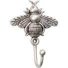 Mix and Match Bee Curtain Tieback Hooks Satin Steel (Silver)