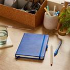 Waters and Noble Premium Faux Leather A5 Notebook Royal Blue