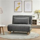 Tara Fabric Sofa Bed Tara Mid Grey