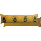 Evans Lichfield Gold Bee Draught Excluder Gold