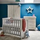 Obaby Nika Mini 3 Piece Nursery Room Set Grey