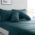 Pure Cotton V-Shaped Pillowcase Blue