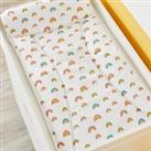 Rainbow Dreams Changing Mat White/Red/Blue
