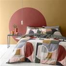 Genka Reversible Duvet Cover and Pillowcase Set