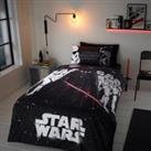 Disney Star Wars Darth Vader Duvet Cover and Pillowcase Set Black