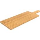 &Again Bamboo Paddle Chopping Board Brown