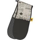 Kitchen Pantry Whip Up A Storm Double Oven Gloves Black/White