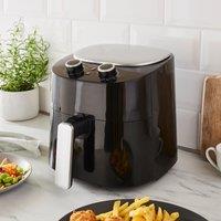 Dunelm 4L Manual Air Fryer Black