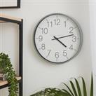 Modern Wall Clock 30cm Lilypad