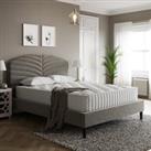 Imogen Luxe Velvet Bed Grey