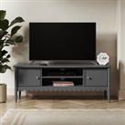 Remi Wide TV Unit for TVs up to 55 Dark Grey