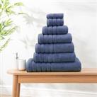 Ultimate Cotton Towels Blue Blue