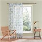 Tropical Leaf Voile Voile Panel Green
