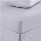 Pure Cotton Fitted Sheet Purple
