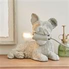 Maggie the Schnauzer Table Lamp Grey