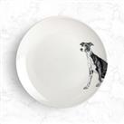 Set of 4 Whippet Side Plates Grey