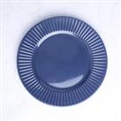 Hampton Dinner Plate, Ink Blue Blue