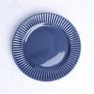 Hampton Side Plate, Ink Blue Blue