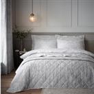 Emelie Grey Bedspread Grey