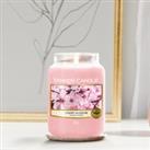 Cherry Blossom Original Large Jar Candle Pink