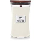 Woodwick White Tea & Jasmine Large Hourglass Candle White