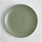 Stoneware Dinner Plate, Sage Sage
