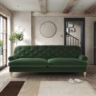 Canterbury 4 Seater Sofa Green