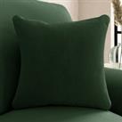 Cosy Velvet Scatter Cushion green