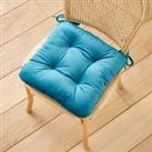 Recycled Velour Seat Pad Teal (Blue)