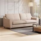 Baxter Textured Weave 4 Seater Sofa Textured Weave Oatmeal