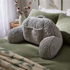 Dunelm Heated Grey Cuddle Cushion 68cm x 64cm Grey