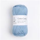 Wool Couture Cotton Candy Yarn 50g Ball Pack of 3 blue