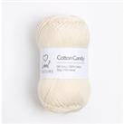 Cotton Candy Yarn 50g Ball Pack of 6 Cream