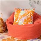 furn. Amelie Outdoor Cushion Orange/Green
